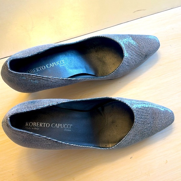 Roberto Capucci size 9B genuine leather - Picture 1 of 4